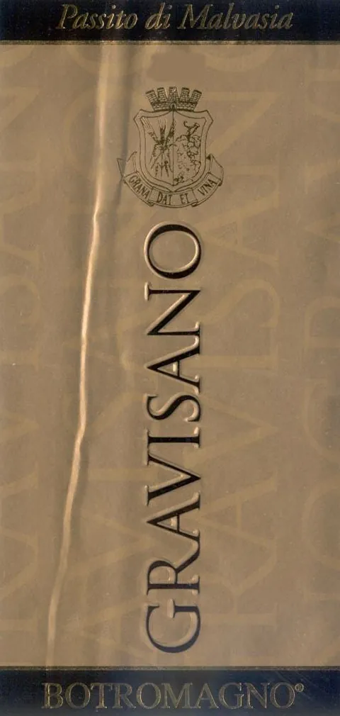 Murgia Gravisano Passito di Malvasia Bianco Bottle