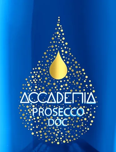 Accademia Blue Prosecco Bottle