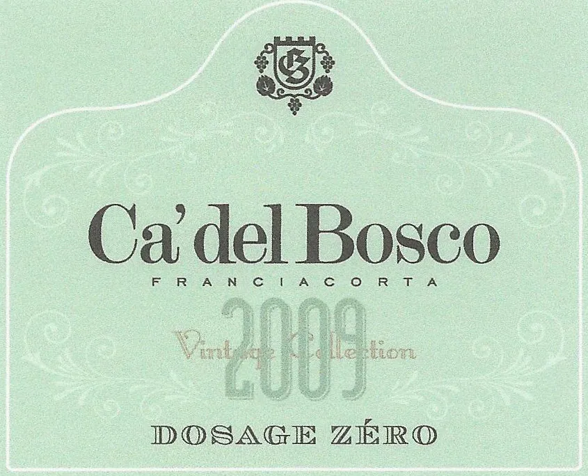 Franciacorta Dosage Zero Bottle