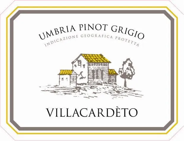 Villacardeto Pinot Grigio Bottle
