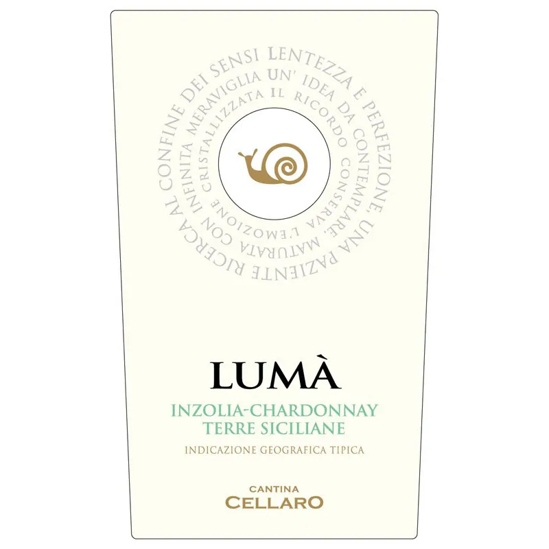 Luma Inzolia-Chardonnay Terre Siciliane Bottle