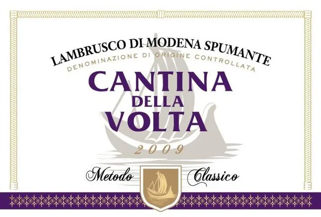 Lambrusco di Modena Spumante Bottle
