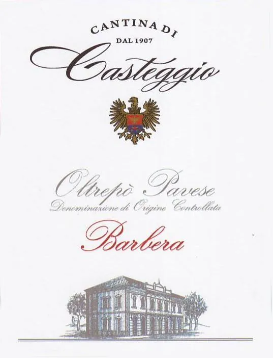 Oltrepo Pavese Barbera Bottle