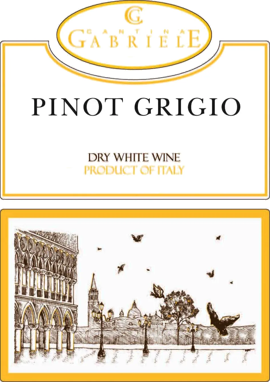 Pinot Grigio Bottle