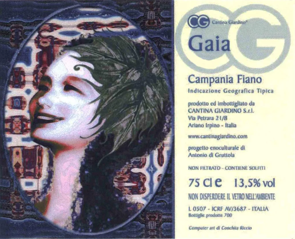 Campania Gaia Fiano Bottle