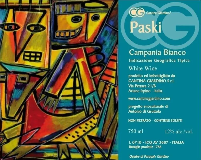 Campania Paski Coda di Volpe Bottle