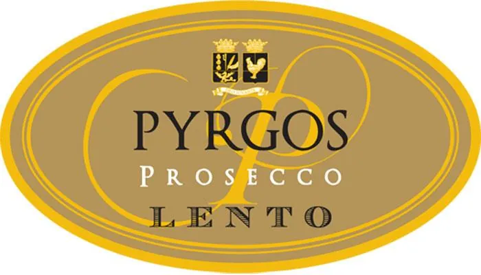 Pyrgos Prosecco Bottle