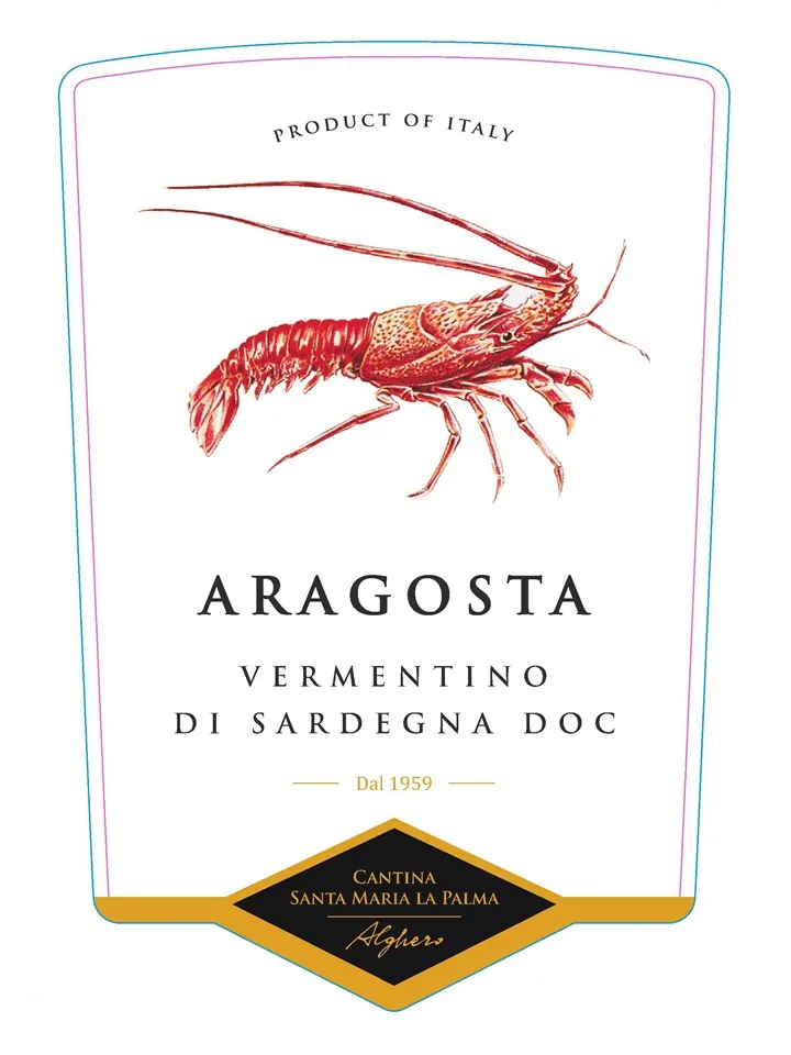 Aragosta Vermentino di Sardegna Bottle