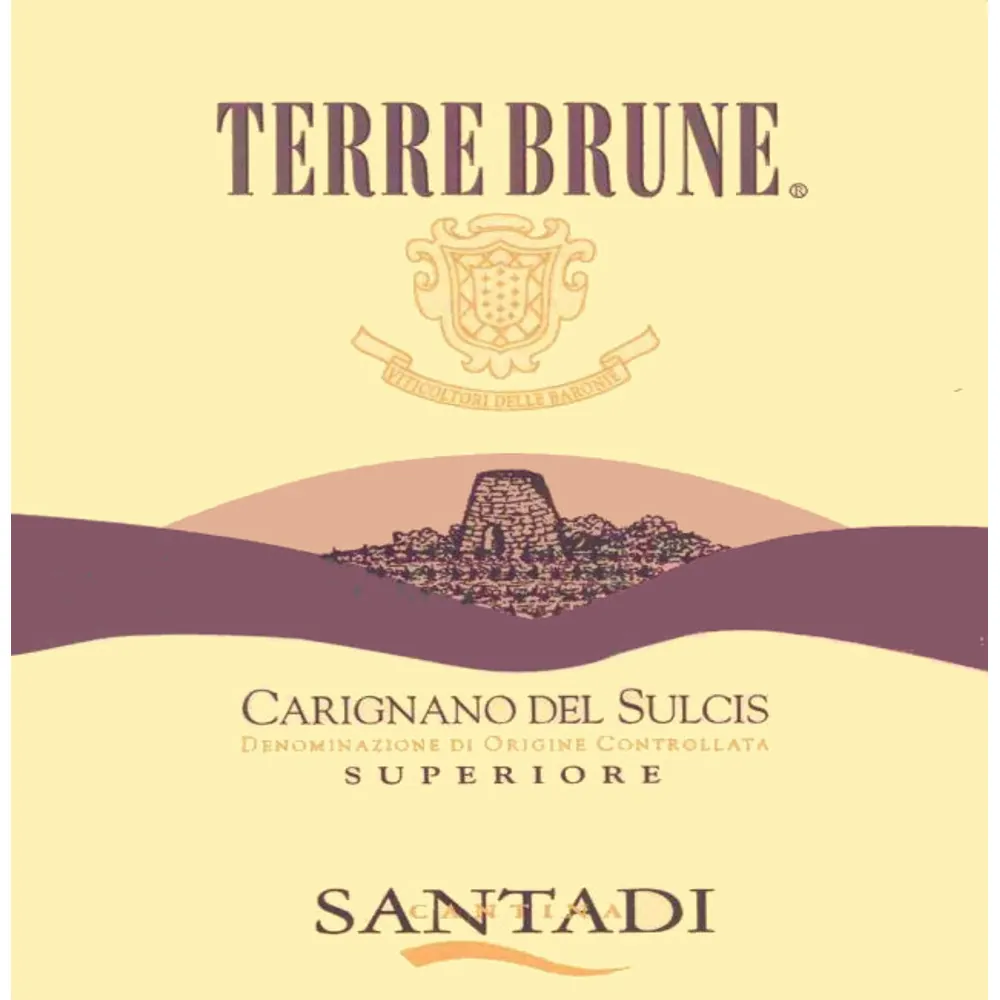 Terre Brune Carignano del Sulcis Superiore Bottle