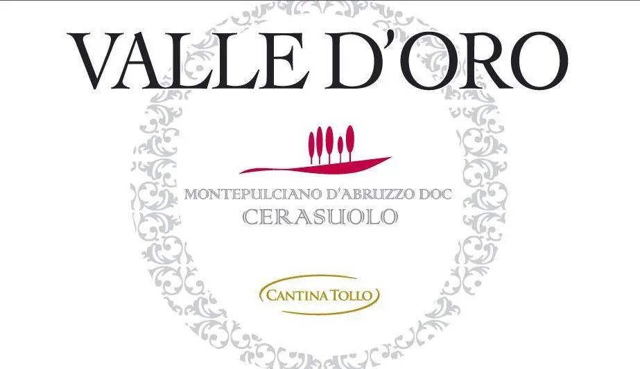 Valle d'Oro Montepulciano d'Abruzzo Cerasuolo Rose Bottle