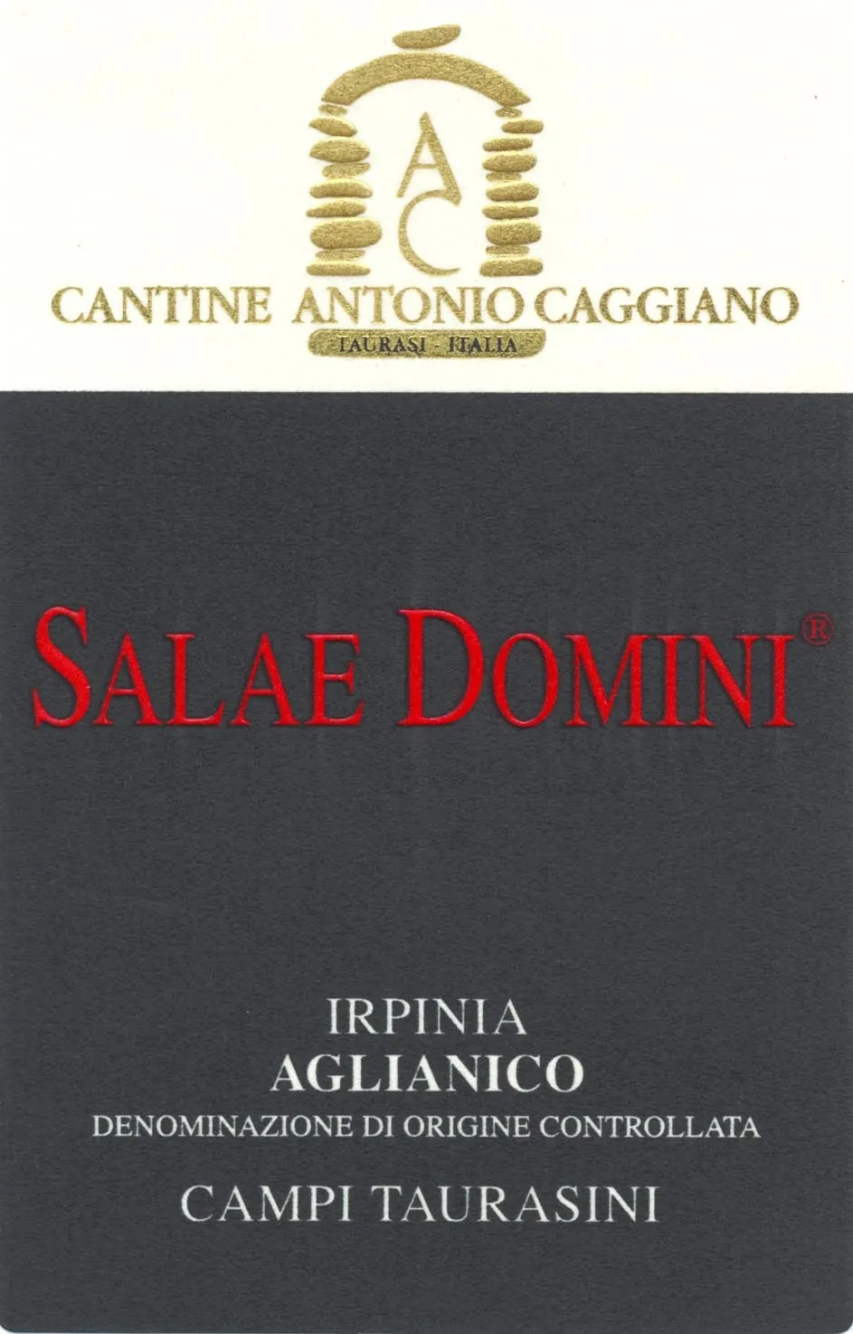 Irpinia Salae Domini Aglianico Bottle