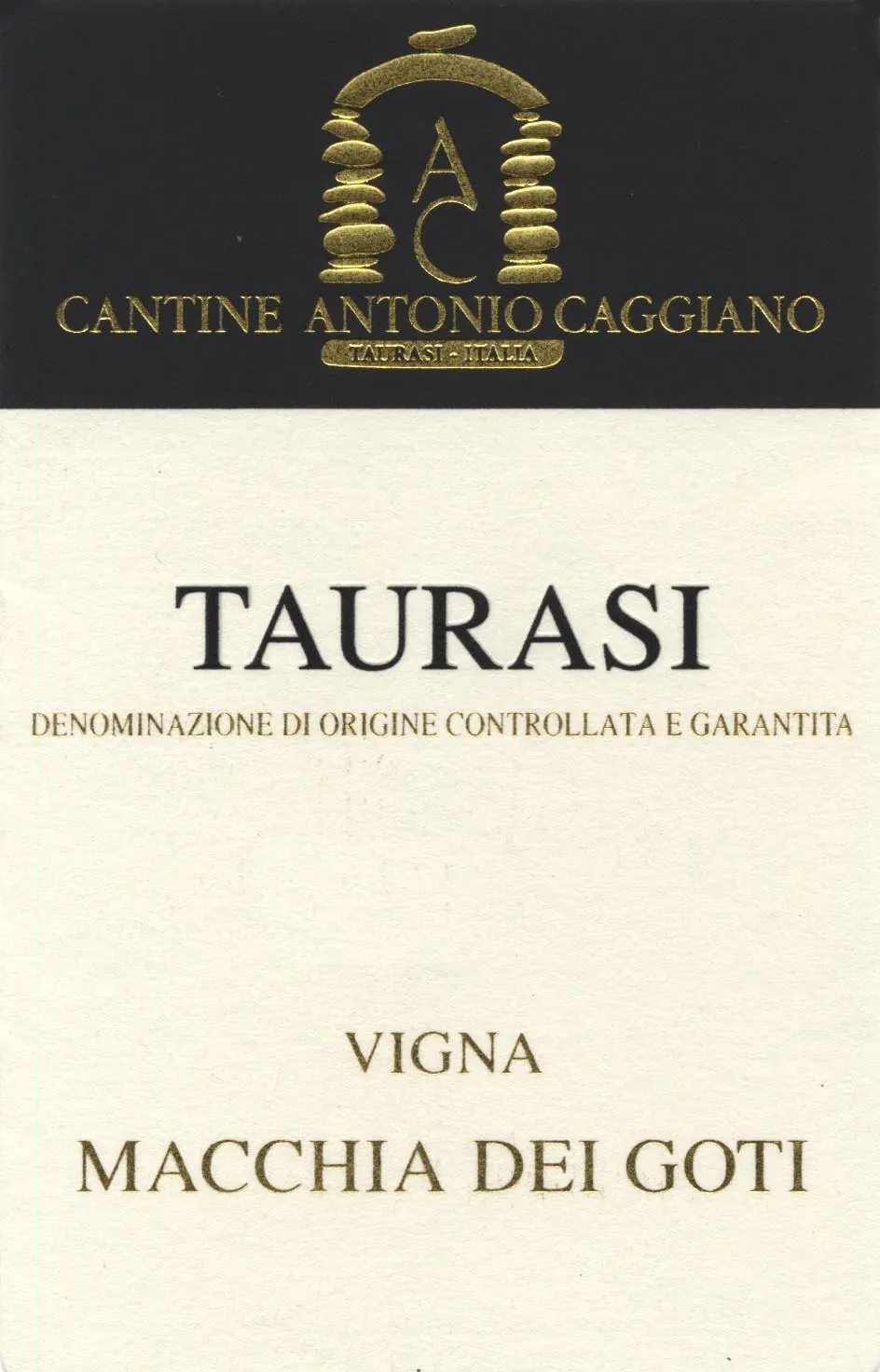 Taurasi Macchia Dei Goti Bottle