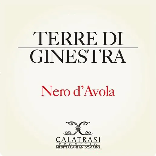 Sicilia Terre di Ginestra Nero d'Avola Bottle
