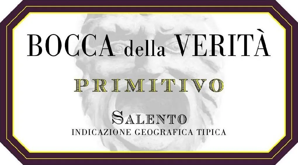 Salento Bocca della Verita Primitivo Bottle