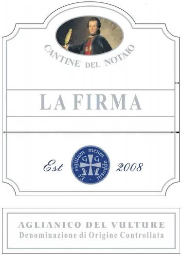 La Firma Aglianico del Vulture Bottle