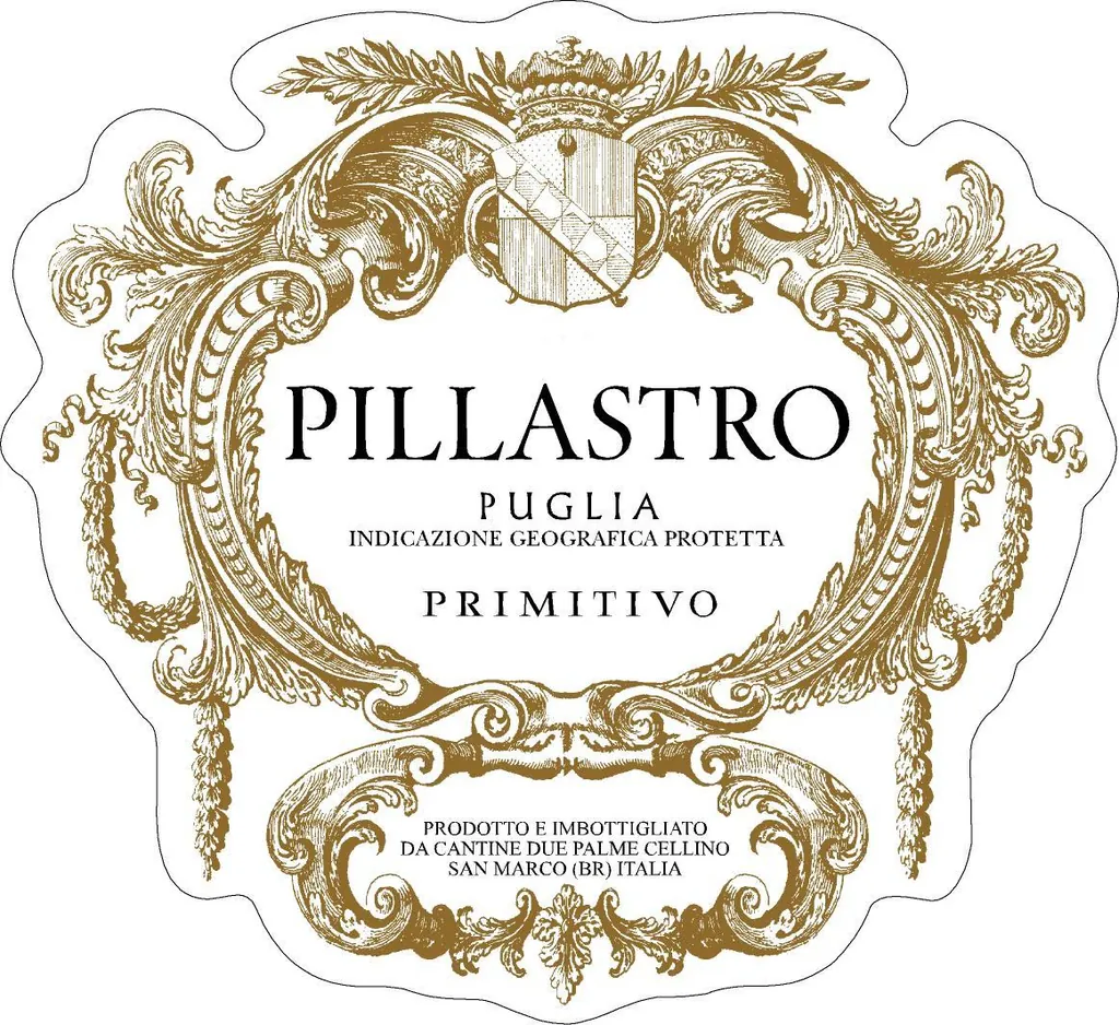 Pillastro Primitivo Bottle