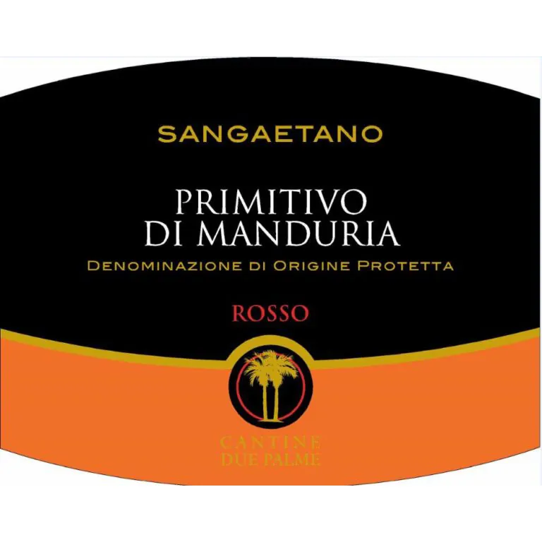 Sangaetano Primitivo di Manduria Bottle