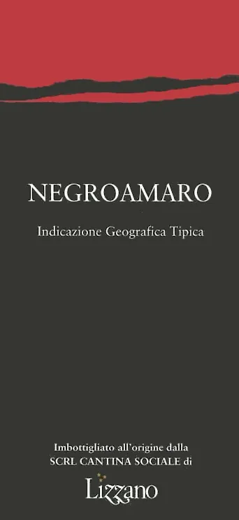 Rosso del Salento Negroamaro Bottle