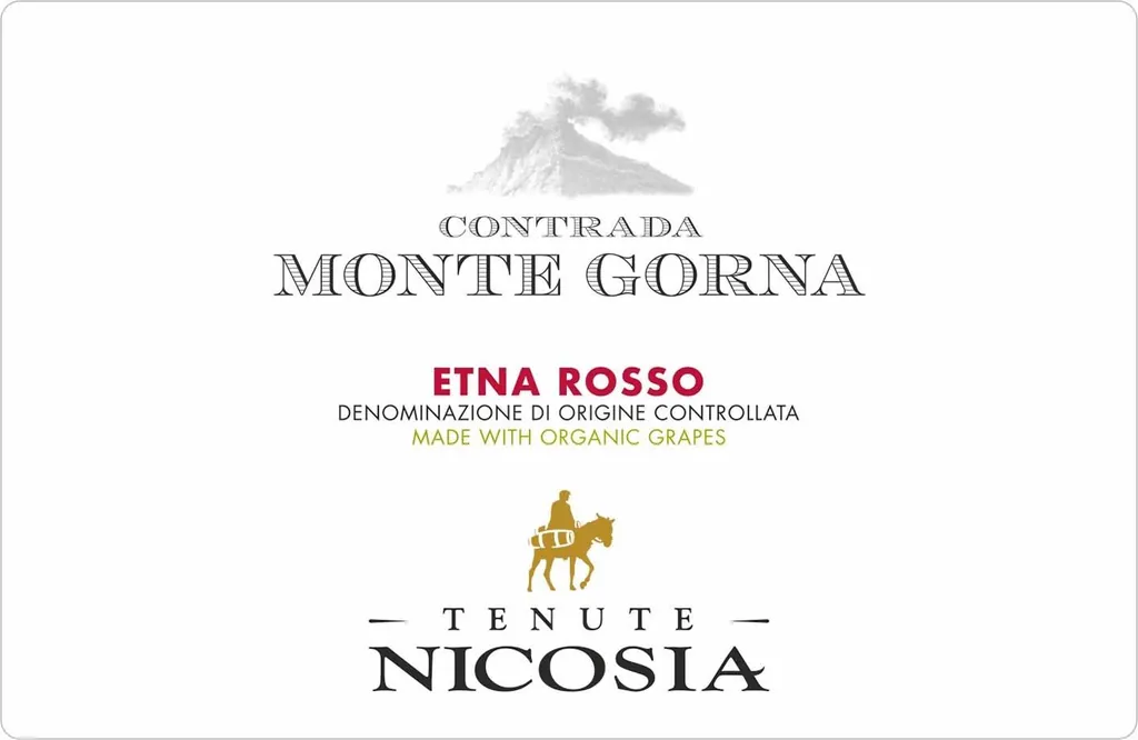 Etna Rosso Contrada Monte Gorna Bottle