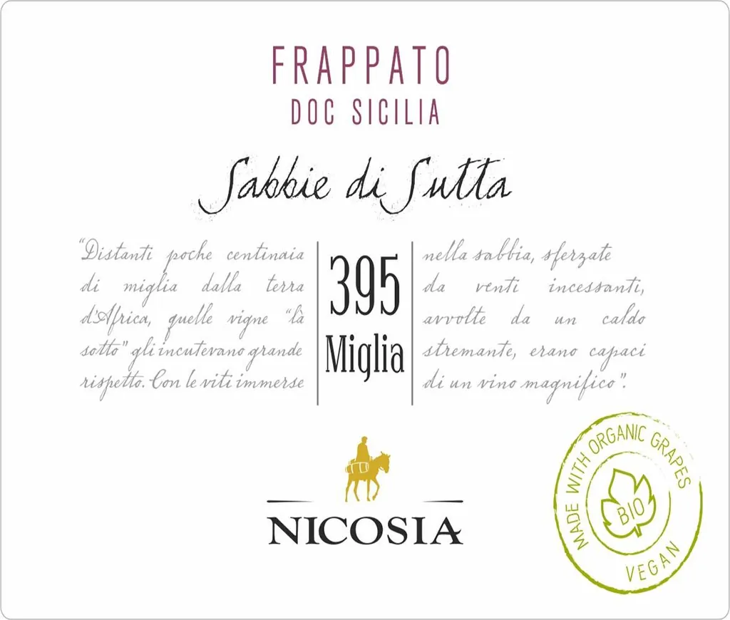 Frappato di Vittoria Sabbie di Sutta Bottle