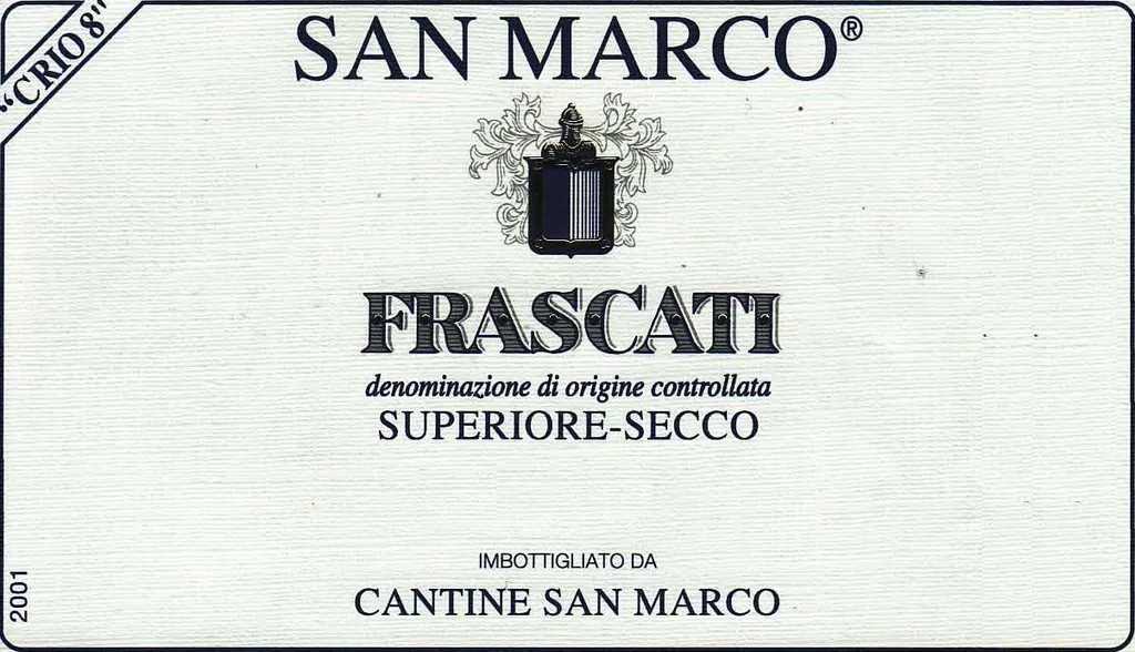 Crio 8 Frascati Superiore Bottle