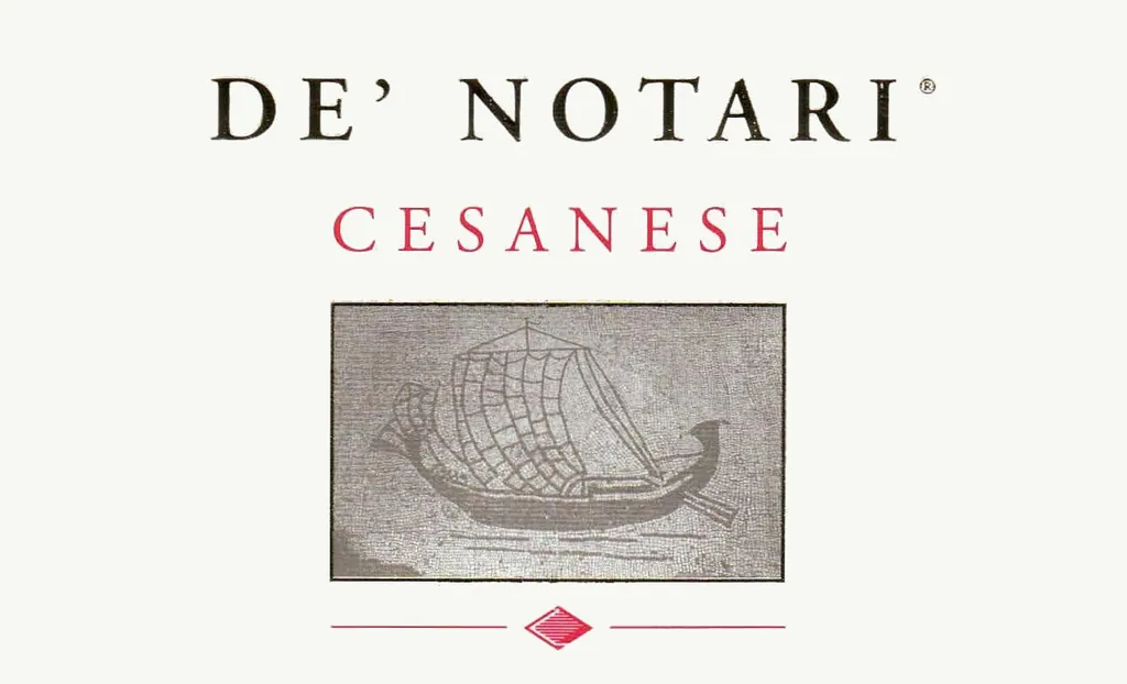 Lazio De' Notari Cesanese Bottle