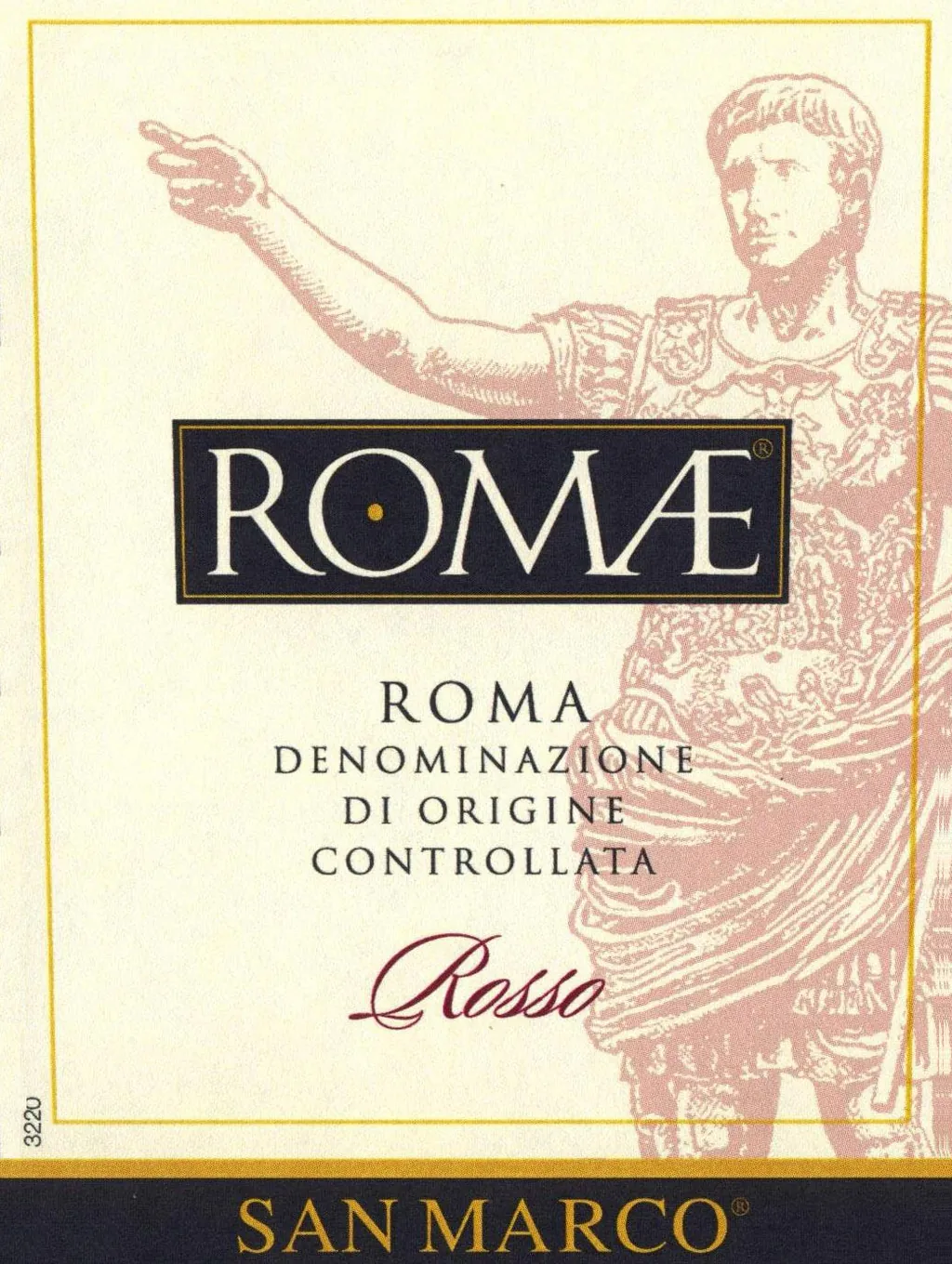 Roma Romae Rosso Bottle