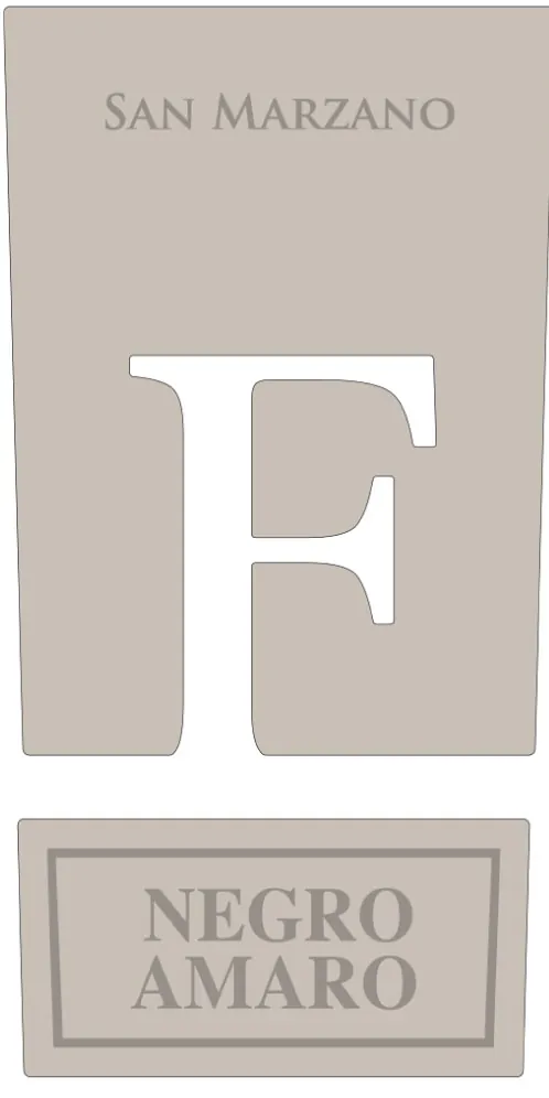 F Negroamaro Bottle