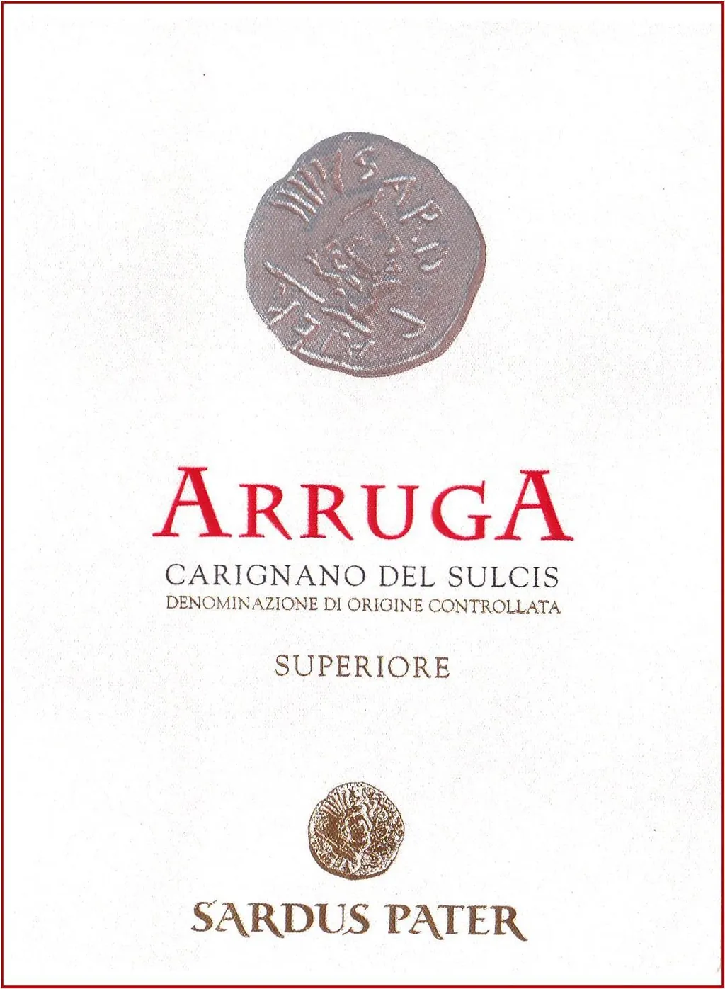 Carignano del Sulcis Arruga Superiore Bottle