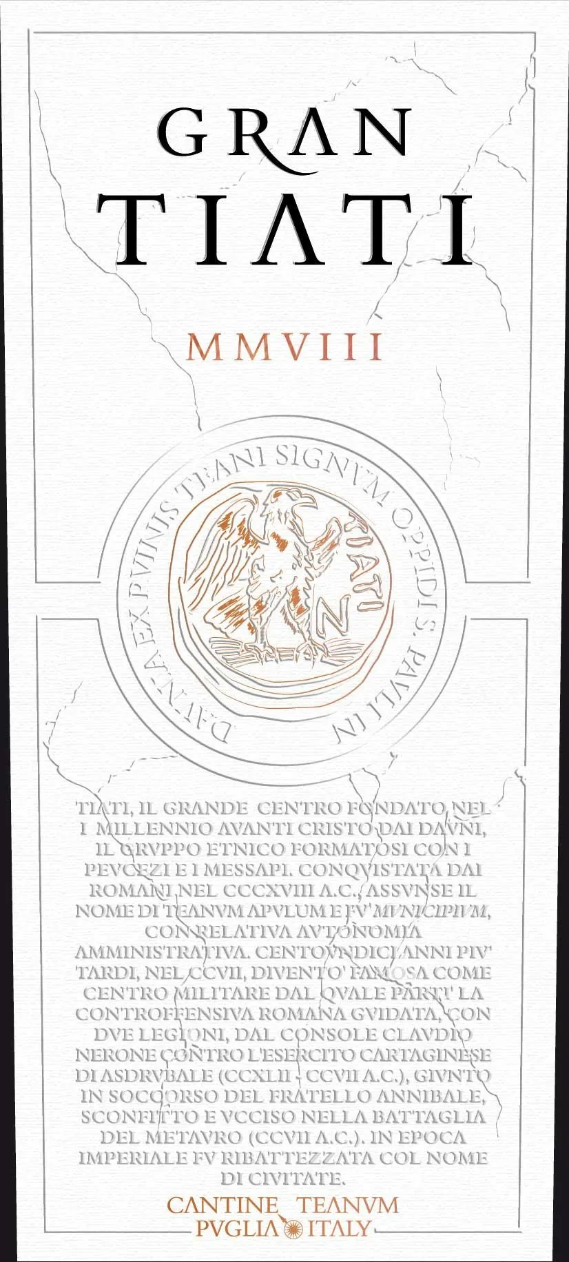Gran Tiati Rosso Bottle