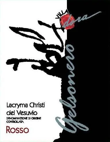 Christi del Vesuvio Rosso Gelsonero Lacryma Bottle