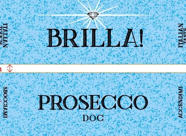 Brilla Prosecco Bottle