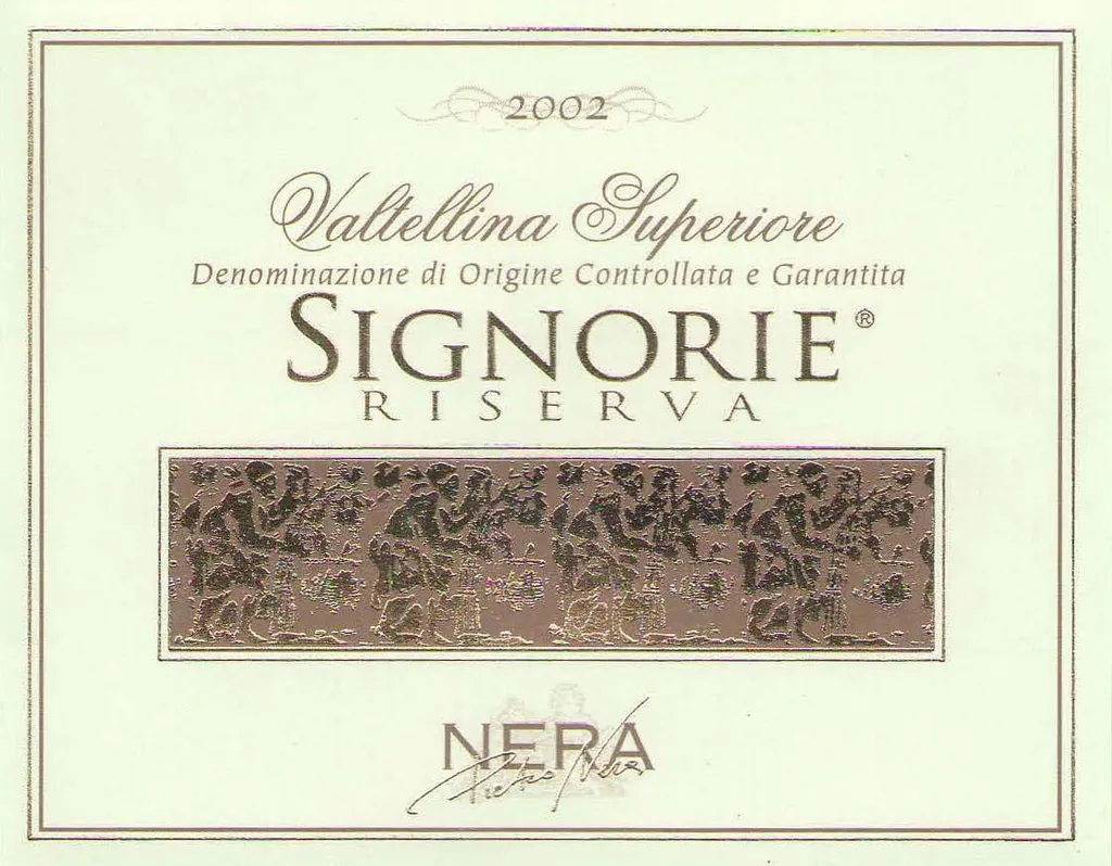 Signorie Riserva Bottle