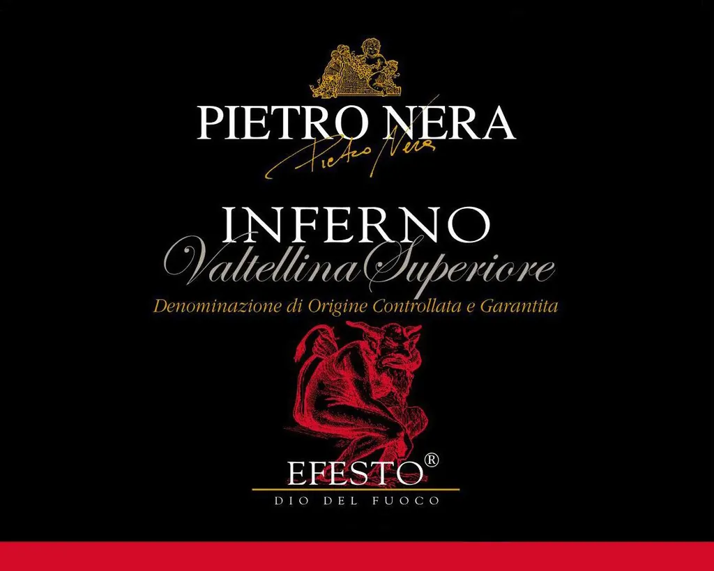 Valtellina Superiore Inferno Efesto Bottle