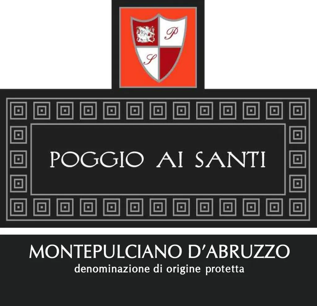Montepulciano d'Abruzzo Poggio ai Santi Bottle