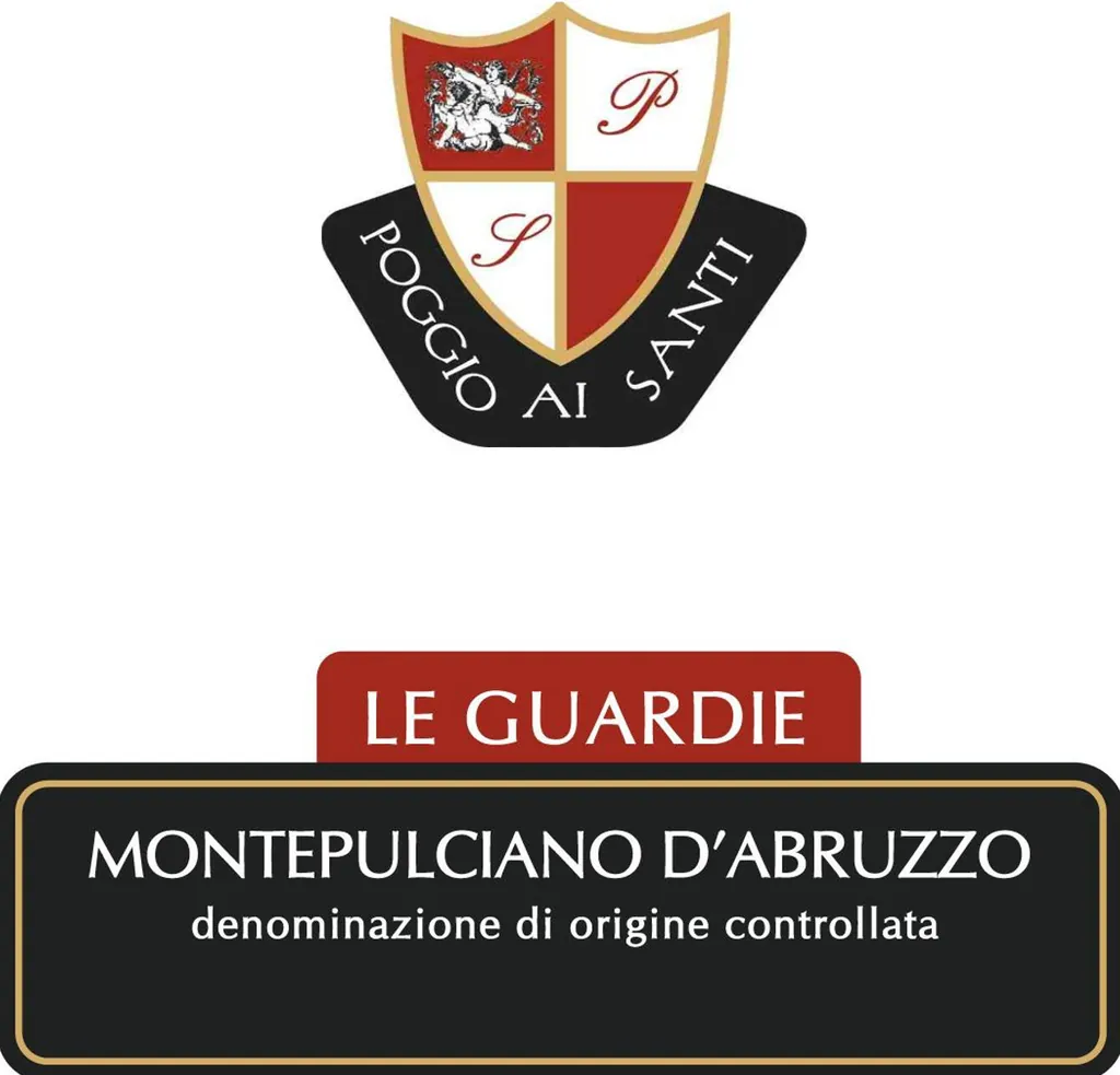 Montepulciano d'Abruzzo Poggio ai Santi Le Guardie Bottle