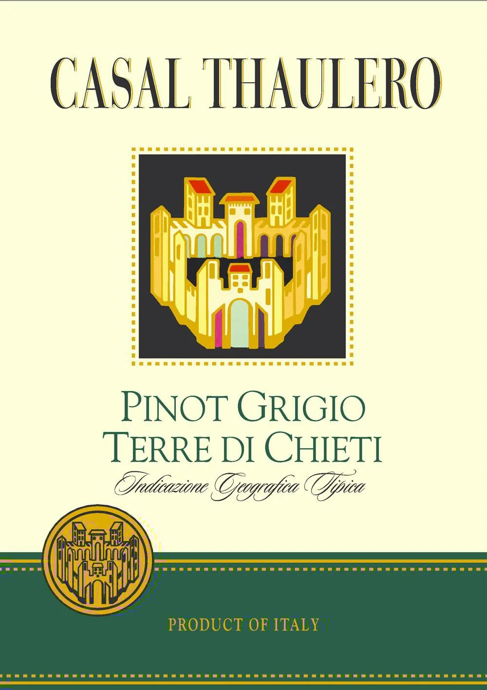 Terre di Chieti Pinot Grigio Bottle