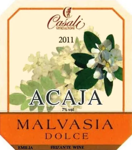 Emilia Acaja Dolce Malvasia Bottle