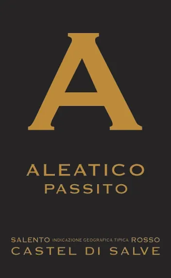 Salento Passito Aleatico Rosso Bottle