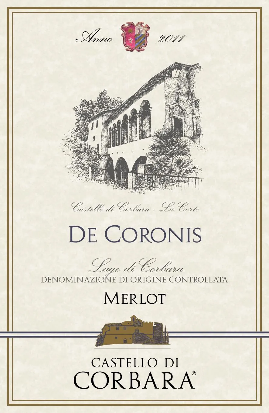 Lago di Corbara De Coronis Merlot Bottle