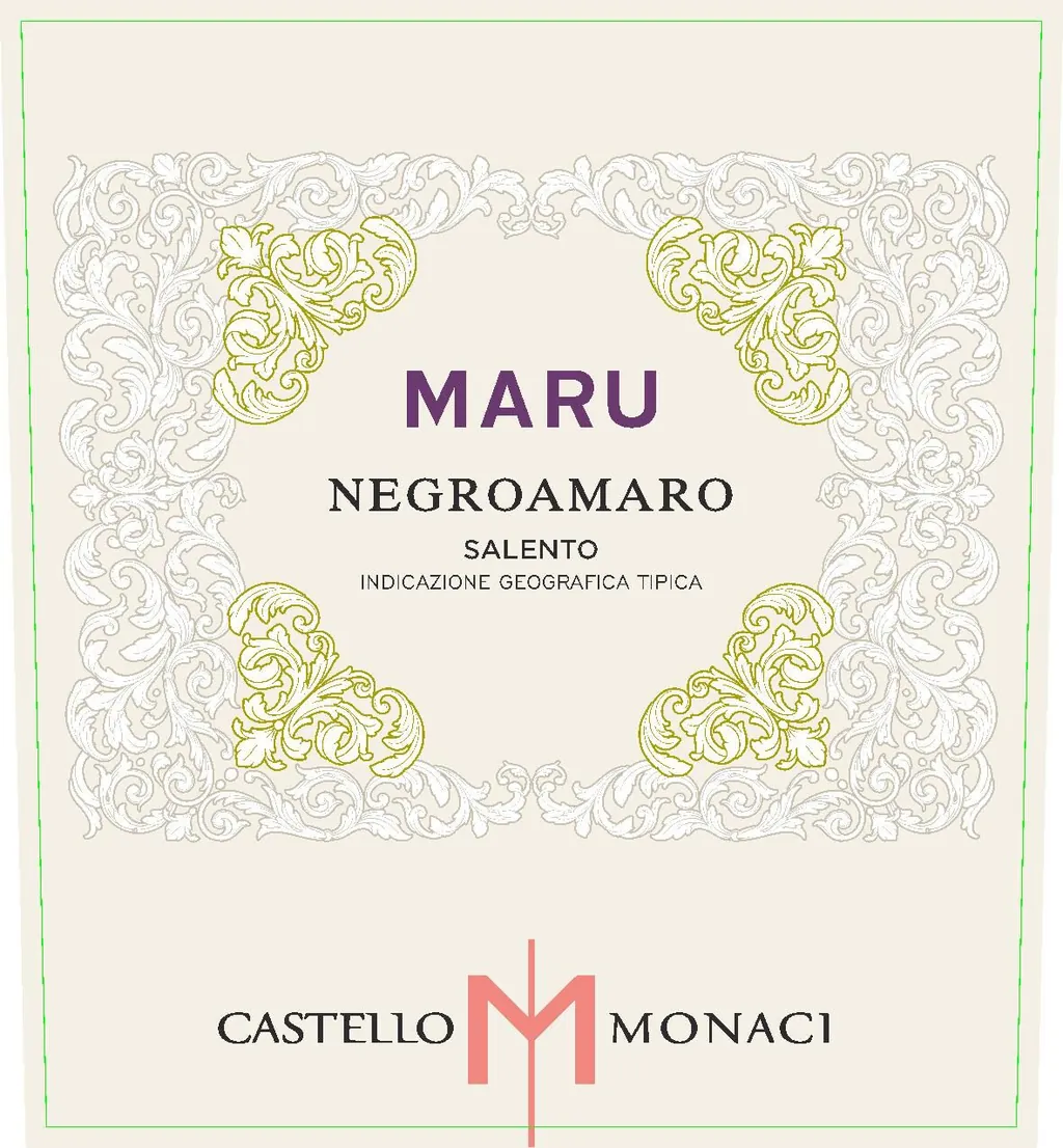 Maru Negroamaro Bottle