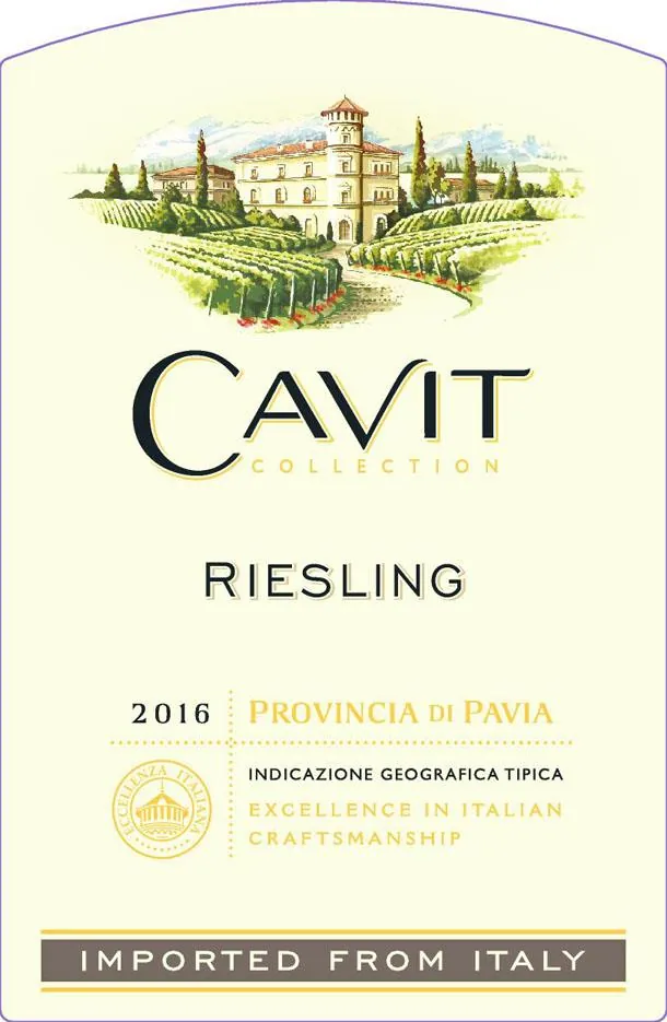 Provincia di Pavia Riesling Bottle