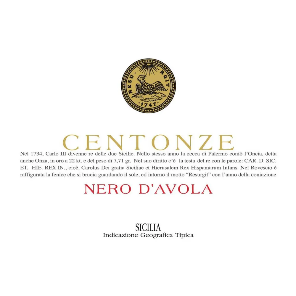 Nero d'Avola Bottle