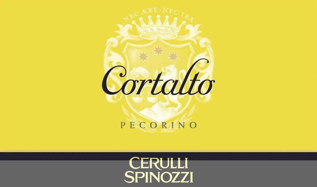 Colli Aprutini Cortalto Pecorino Bottle