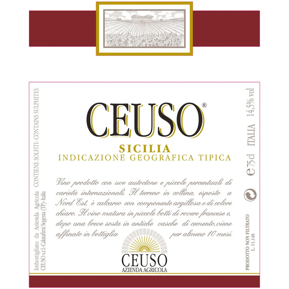 Ceuso Ceuso Bottle