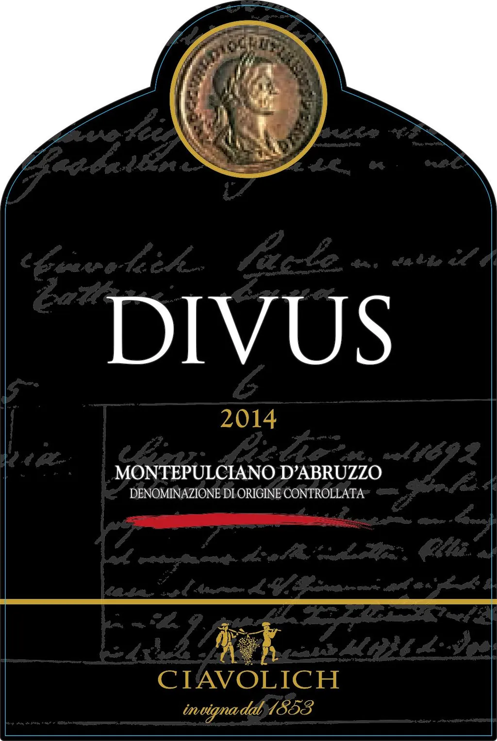 Montepulciano d'Abruzzo Divus Bottle