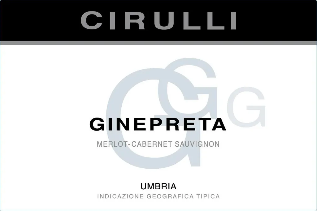 Ginepreta Merlot-Cabernet Sauvignon Bottle