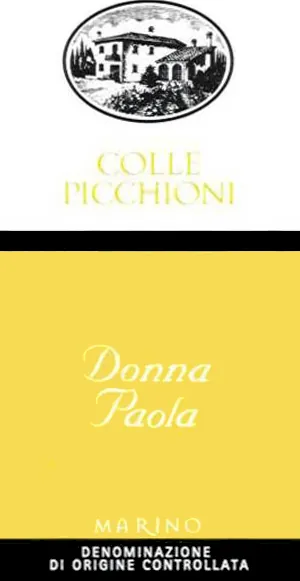 Picchioni Marino Donna Paolo Bottle