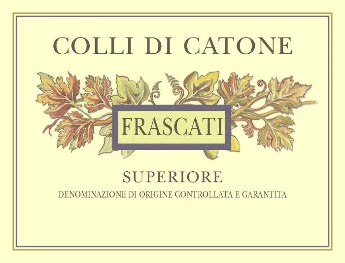 Frascati Superiore Bottle
