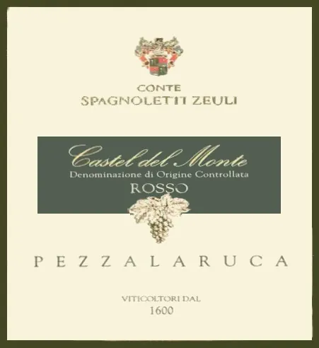 Castel del Monte Pezzalaruc Bottle